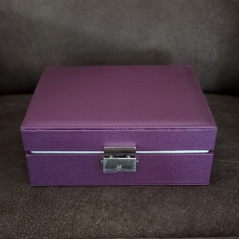Purple Jewelry Storage Box